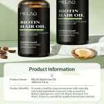 Anti-Frizz Hair Oil with Argan & Coconut for Smooth and Shiny Hair