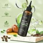 Anti-Frizz Hair Oil with Argan & Coconut for Smooth and Shiny Hair