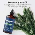 Hair Growth Scalp Oil with Rosemary & Castor for Stronger Roots