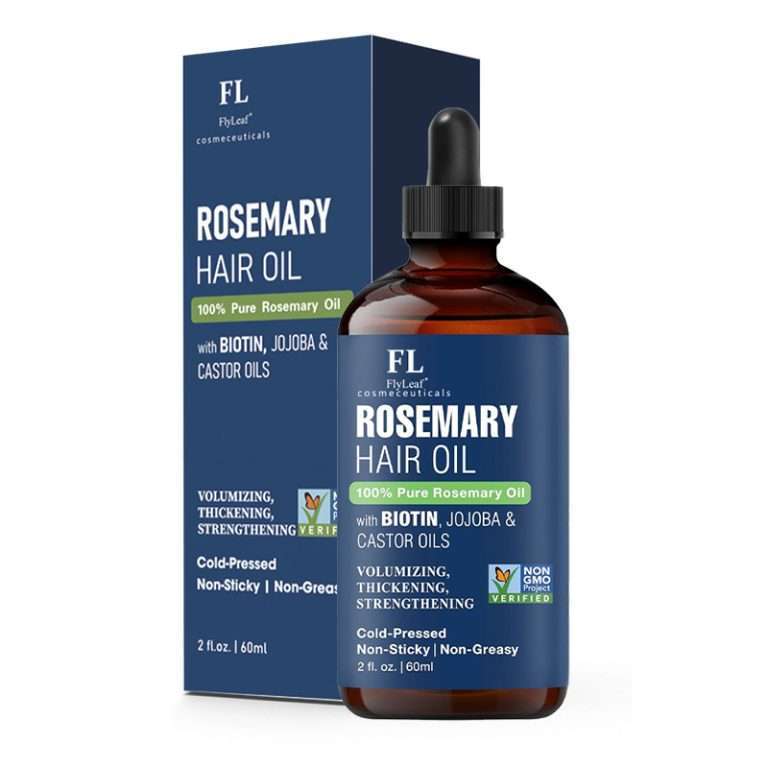 Hair Growth Scalp Oil with Rosemary & Castor for Stronger Roots