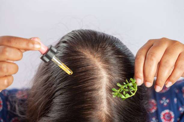 herb oil, hair fall treatment, hair oil